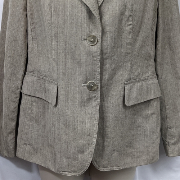 Loft Wool Blend Tweed Blazer Sz 6P - Picture 4 of 13